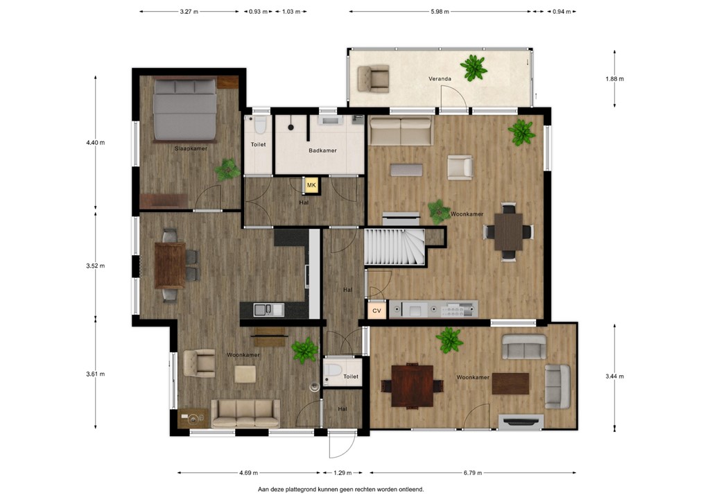 mediumsize floorplan